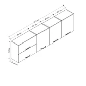 Minar 270 Cm Mutfak Dlb Byz 270-B1-Üst thumbnail 8