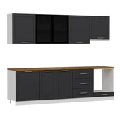 Minar 270 Cm Mebran C + Alm. Füme Cam Mtfk Dlp Byz Antr 270-Mcba1 thumbnail 5