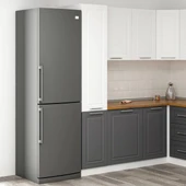 Minar 40Cm Mutfak Boy Dlp Beyaz Antrasıt D40-Mcba1 thumbnail 1