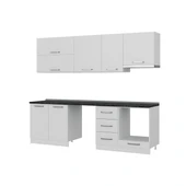 Minar 255 Cm Mutfak Dolabı Beyaz 255-B16 - 6