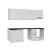 Minar 255 Cm Mutfak Dolabı Beyaz 255-B16 - 2