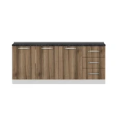 Minar 200 Cm Mutfak Dlb Byz Dore 200-D2-Alt thumbnail 5