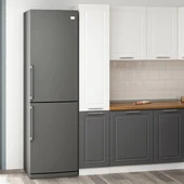 Minar 40Cm Mutfak Boy Dlp Beyaz Antrasıt D40-Mcba1 thumbnail 2