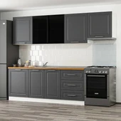 Minar 270 Cm Mebran C + Alm. Füme Cam Mtfk Dlp Byz Antr 270-Mcba2 thumbnail 1