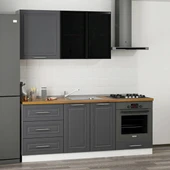 Minar 200 Cm Mebran C + Alm. Füme Cam Mtfk Dlp Byz Antr 200-Mcba3 - 3