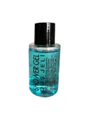 Tek Kullanımlık Mini Otel Seyehat Kamp Duş Jeli - Mavi - Şişe - 30 cc / 30 ml. - 10 Adet - 2