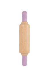 ChildGen Mini Ahşap Merdane-mor - 1