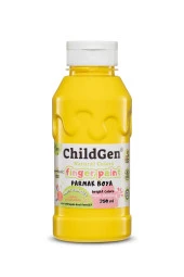 ChildGen Süper Yıkanabilir Parmak Boya 350 ml Şişe - 1