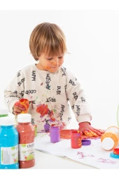 ChildGen Süper Yıkanabilir Parmak Boya 350 ml Şişe - 2