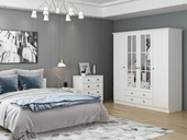 Minar Kale210 Yatak Odası Set 68 Beyaz Mebran thumbnail 4