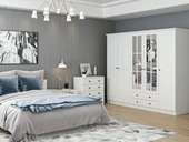 Minar Kale190 Yatak Odası Set 69 Beyaz Mebran thumbnail 4