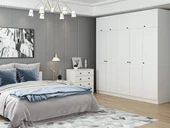 Minar Kale210 Yatak Odası Set 66 Beyaz Mebran thumbnail 3