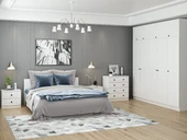 Minar Kale210 Yatak Odası Set 66 Beyaz Mebran thumbnail 2