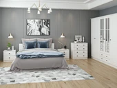 Minar Kale190 Yatak Odası Set 60 Beyaz Mebran thumbnail 1