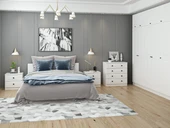 Minar Kale210 Yatak Odası Set 75 Beyaz Mebran thumbnail 1