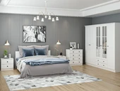 Minar Kale190 Yatak Odası Set 60 Beyaz Mebran thumbnail 2