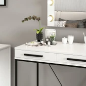 Minar Sane Makyaj Masası Işıklı Aynalı Set 3 thumbnail 4