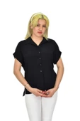 Kadın Ayrobin Kısa Kol Gömlek BGL-ST03695 thumbnail 11