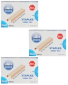 Delta Zımba Teli 24/6 Sarı 3 lü Set 1551 - 3