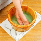 Lif Kese Banyo Masaj Paspası Silikon Fırçalı  Ayaklar İçin Topuk Masaj Matı - 6
