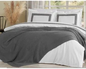 Özdilek Wickers 7 Parça Triko Battaniyeli Gelin Seti-Antrasit thumbnail 1