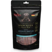 Reflex Snackies Ördek Göğüs Şeritleri Kurutulmuş Et Köpek Ödülü 90gr - 1