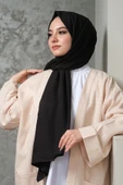 Afvente Siyah Cazz Pamuk Şal thumbnail 3
