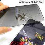 Redmi Note 9 Pro Anti Statik Ekran Koruyucu Toz Tutmayan Kırılmaz Cam - 2