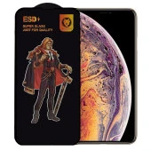 İphone XS Max Anti Statik Ekran Koruyucu Toz Tutmayan Kırılmaz Cam - 1