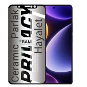 Xiaomi Poco F5 Hayalet Ekran Koruyucu Parlak Seramik Gizli Privacy 9018000001384 - 1