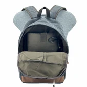 Ççs London 51568 Kanvas Usb Usb Çıkışlı Sırt Çantası Siyah thumbnail 5