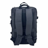 Ççs 51479 Su Geçirmez Laptop ve Evrak Sırt Çantası Siyah - 4