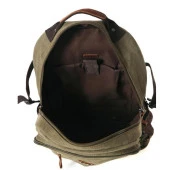 Ççs London 51573 Laptop Kanvas Sırt Çantası Haki - 2