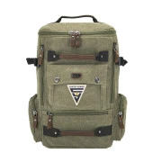 Ççs London 51564 XL Kanvas Sırt Çantası Haki thumbnail 1