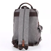 Ççs London 51563 Kanvas Çapraz Sırt ve Göğüs Çantası Gri thumbnail 3