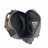 Ççs London 51563 Kanvas Çapraz Sırt ve Göğüs Çantası Gri thumbnail 7