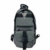 Ççs London 51606 Çapraz Sırt ve Göğüs Çantası Gri thumbnail 1