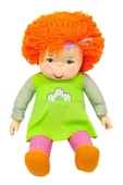 Unutulmaz Bir Hediye - 70 cm Lahana Saçlı Gökkuşağı Bebek - 4