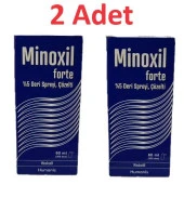 Minoxil Forte %5 60 ml Paket Deri Bakım Spreyi 2 Adet - 1