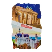 Almanya Temalı Fresco Magnet thumbnail 1