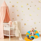 Bebek Destek Oturma Minderi - Sarı Mavi - 3