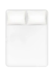 MyStory Home Beyaz Pamuk Çift Kişilik Çarşaf - 1