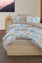 MyStory Home Lastikli Çarşaflı Çift Kişilik Nevresim Takımı Magnolia - 3