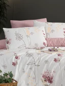 MyStory Home Lastikli Çarşaflı Tek Kişilik Nevresim Takımı Viola - 4