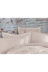 MyStory Home Pamuk Saten Volanlı 2'li Yastık Kılıfı - 1