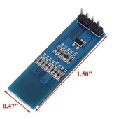 128x32 Oled Lcd Ekran 0.91 Inch SSD1306 (Arduino Uyumlu) - Mavi - 2