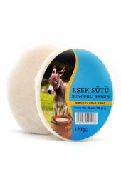 Eşek Sütü Özlü Süngerli Sabun Banyo Duş Sabunu 120 G x 3 Adet - 3
