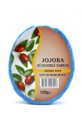 Jojoba Özlü Süngerli Sabun Banyo Duş Sabunu 120 G x 3 Adet thumbnail 2