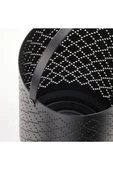 IKEA Urskılja Dekoratif Fener Mumluk Siyah 22 Cm Çelik - 2
