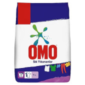 Omo Sık Yıkananlar Beyazlar ve Renkliler için 5 kg Toz Deterjan - 1
